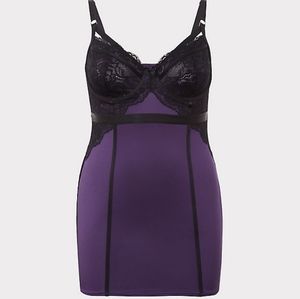 Torrid NWT Purple Chemise
